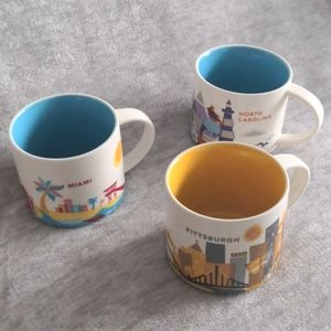 Starbucks City Mugs